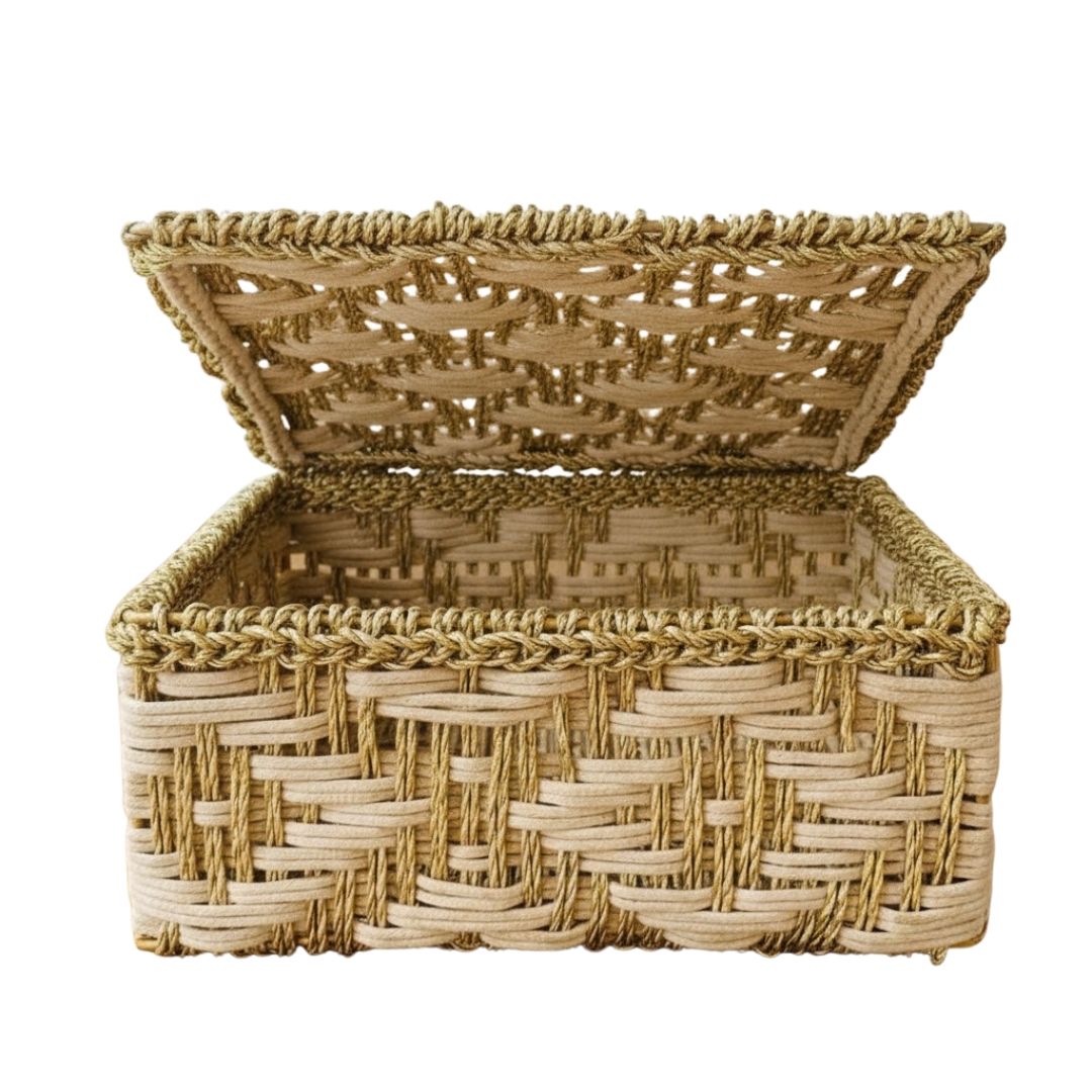 Golden Treasure Box: Elegant Storage Solution
